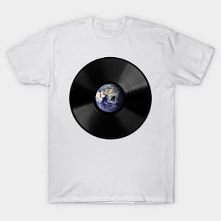 Vinyl Earth T-Shirt